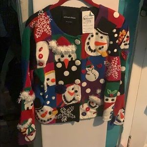 Embroidered Christmas Sweater